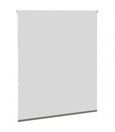 vidaXL Roller Blind Blackout Grey 135x150 cm Fabric Width 131.6 cm Polyester
