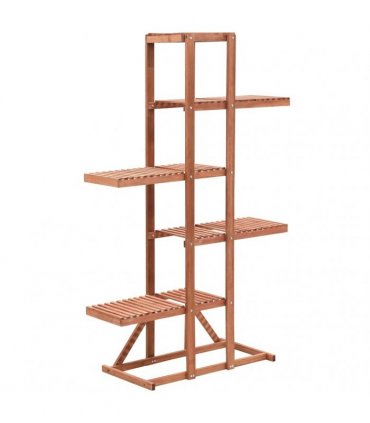 vidaXL Plant Stand Cedar Wood 86x36x139 cm