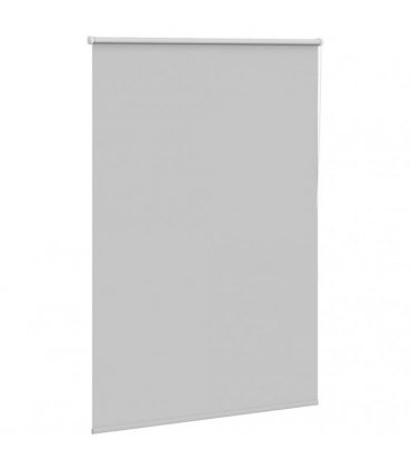 vidaXL Roller Blind Blackout Light Grey 115x150 cm Fabric Width 110.7 cm Polyester