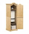 vidaXL Wardrobe Corona 55x52x170 cm Solid Wood Pine