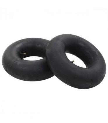 vidaXL Inner Tube | Black | Rubber | 15x6.00-6 4PR | Durable | Inner Tube