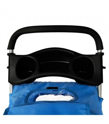 vidaXL Dog Stroller 15 kg Blue