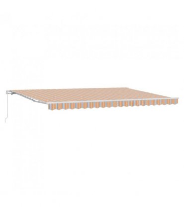 vidaXL Awning Multicolour 500 x 300 x 165 cm Polyester and Metal