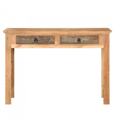 vidaXL Desk 110x50x75 cm Solid Reclaimed Wood