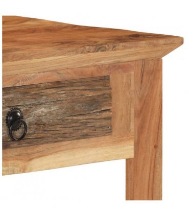 vidaXL Desk 110x50x75 cm Solid Reclaimed Wood
