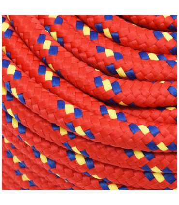 vidaXL Boat Rope Red 14 mm 100 m Polypropylene