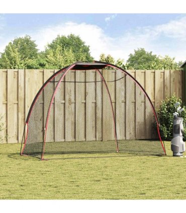 vidaXL Golf Training Aid Black 314 x 150 x 206 cm Polyester