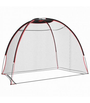 vidaXL Golf Training Aid Black 314 x 150 x 206 cm Polyester