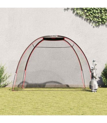 vidaXL Golf Training Aid Black 314 x 150 x 206 cm Polyester