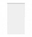 vidaXL Roller Blind Blackout White 135x210 cm Fabric Width 131.6 cm Polyester