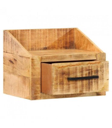vidaXL Bedside Cabinet Brown 40 x 30 x 30 cm Solid Mango Wood