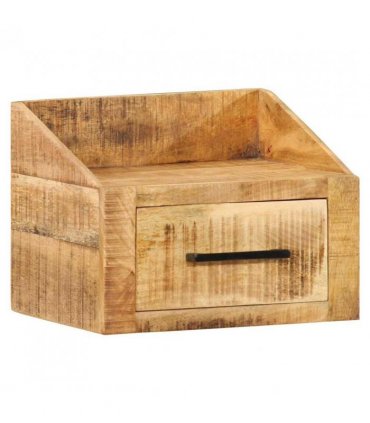 vidaXL Bedside Cabinet Brown 40 x 30 x 30 cm Solid Mango Wood