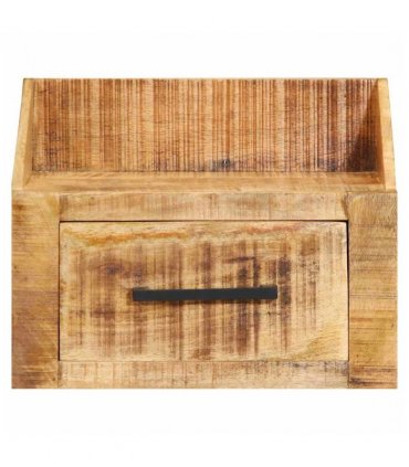 vidaXL Bedside Cabinet Brown 40 x 30 x 30 cm Solid Mango Wood