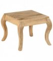vidaXL End Table 45x45x40 cm Solid Mango Wood