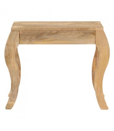 vidaXL End Table 45x45x40 cm Solid Mango Wood