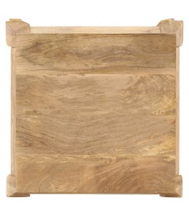 vidaXL End Table 45x45x40 cm Solid Mango Wood