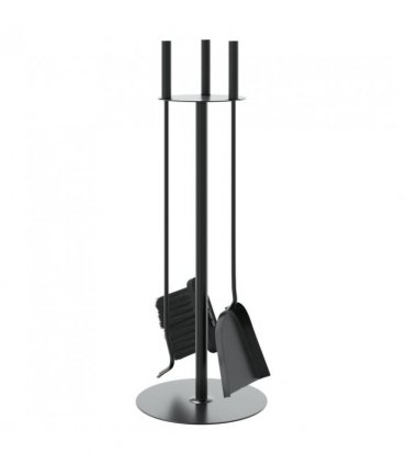 vidaXL 4 Piece Fireplace Tool Set 22x59 cm Steel