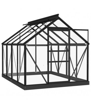 vidaXL Greenhouse Glass Replacements 16 pcs Tempered Glass