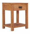 vidaXL bedside Cabinet 35x35x50 cm Solid Teak Wood