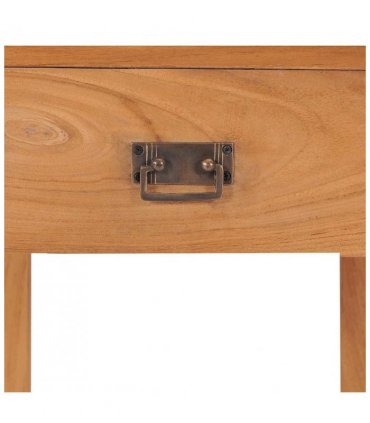 vidaXL bedside Cabinet 35x35x50 cm Solid Teak Wood