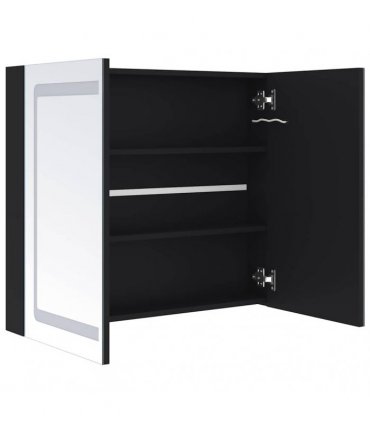 vidaXL LED Bathroom Mirror Cabinet 80x12.2x68 cm
