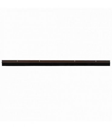 vidaXL Screw-on Door Brush Seals 6 pcs Brown 100 cm Aluminium Alloy