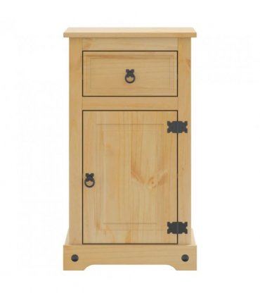 vidaXL Bathroom Cabinet Corona 45x33x80 cm Solid Wood Pine