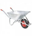 vidaXL Wheelbarrow 90 L 150 kg Galvanised Steel and Plastic