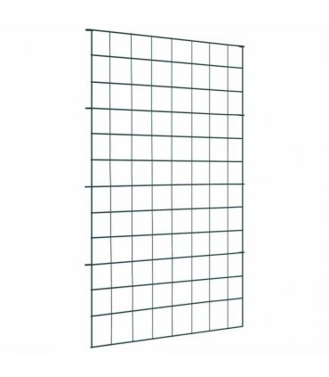 vidaXL Pond Fence Set 8 pcs Green 50 x 80 cm Steel