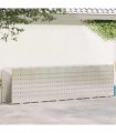 vidaXL Wheelie Bin Storage for 6 Bins Silver 408 x 77.5 x 115.5 cm