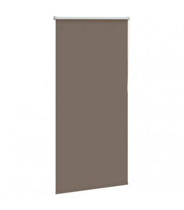 vidaXL Roller Blind Blackout Coffee 70x175 cm Fabric Width 65.7 cm Polyester