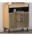 vidaXL Side Cabinet 60x33x75 cm Solid Wood Mango