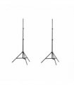 vidaXL Light Stands 2 pcs Height 78-210 cm