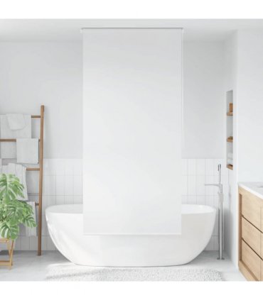 vidaXL Shower Roller Blind 120x240 cm White