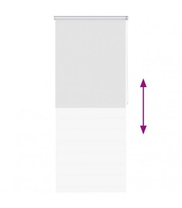 vidaXL Shower Roller Blind 120x240 cm White