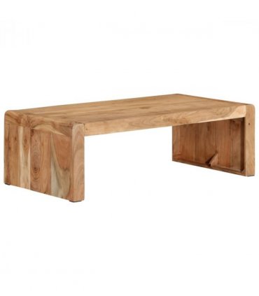 vidaXL Coffee Table 110x55x35 cm Solid Wood Acacia