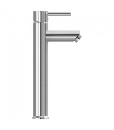 vidaXL Bathroom Sink with Tap and Push Drain Black Tempered Glass