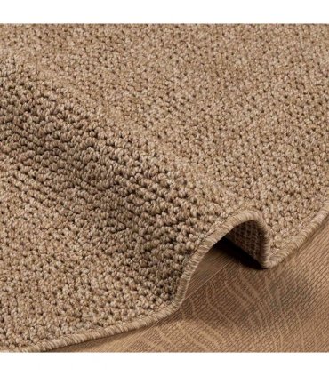 vidaXL Area Rugs Round AGIRA Natural Ø 120 CM Polyester