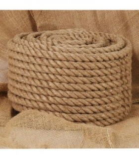 vidaXL Jute Rope 25 m Long 20 mm Thick