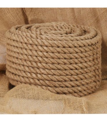 vidaXL Jute Rope 25 m Long 20 mm Thick