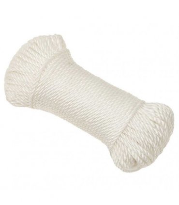 vidaXL Work Rope White 8 mm 250 m Polypropylene