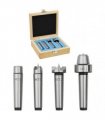 vidaXL Wood Lathe Centers 4 pcs MT2 Steel
