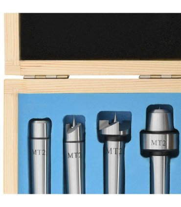 vidaXL Wood Lathe Centers 4 pcs MT2 Steel