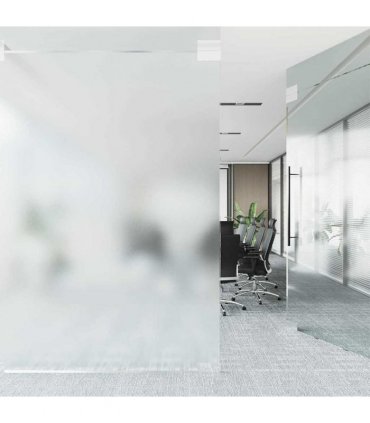 vidaXL Self-adhesive Window Film Frosted Grey 90 x 1000 cm PVC
