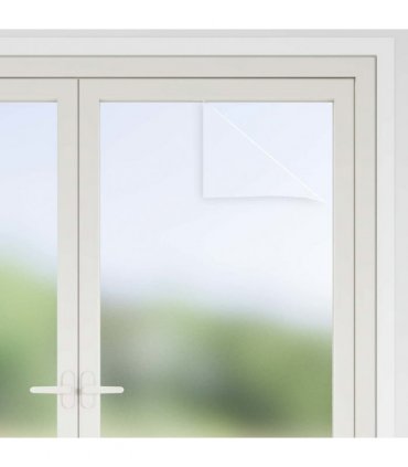vidaXL Self-adhesive Window Film Frosted Grey 90 x 1000 cm PVC