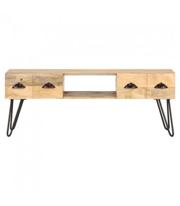 vidaXL TV Cabinet 120x35x45 cm Solid Mango Wood