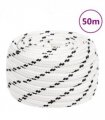 vidaXL Work Rope White 18 mm 50 m Polyester