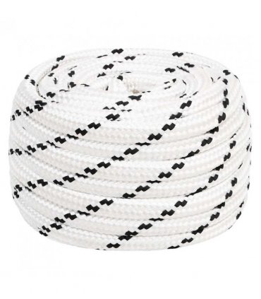 vidaXL Work Rope White 18 mm 50 m Polyester
