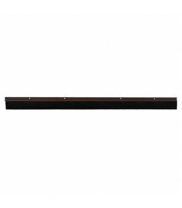 vidaXL Screw-on Door Brush Seals 2 pcs Brown 100 cm Aluminium Alloy