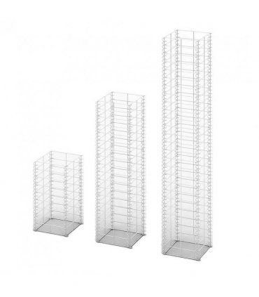 vidaXL 3 Piece Gabion Set Galvanised Wire
